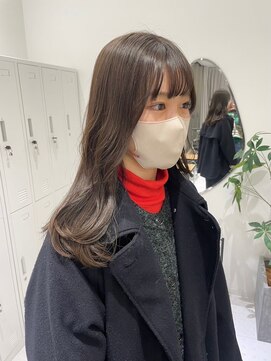 ジーナ 西新(Zina) [Zina西新]髪質改善/アースカラー/顔周りレイヤー/韓国ヘア