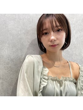 エジョン 幡ヶ谷店(Aejon) チョコレート大人ガーリー小顔プリカールデザインカラー