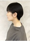 ショート/ショートボブ/前髪カット/グレージュ/池袋