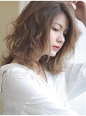 大人可愛い20代30代40代グレーベージュイメチェン似合わせカット