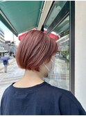 ◎ミニボブ×ピンクオレンジ◎