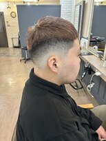 ニューモヘアー 立川(Pneumo hair) フェードカット×ハイトーン^ ^