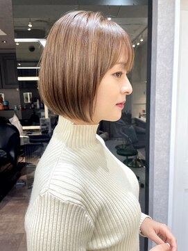 ロンドソレイユ 池袋(Lond soleil) ショート/ボブ/レイヤーカット/グレーベージュ/髪質改善[池袋]