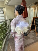 エルサリー(ELLE&SALLY)&nbsp;浴衣着付け+ヘアセット