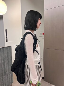 ローレンアオ(LOREN AO) 前髪/アンブレラカラー/こなれミディ/イメチェン/ウェーブパーマ