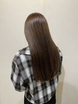 ヘアメイクアン(Hair Make Une)&nbsp;大人気韓国風透け感ミルクティーベージュ