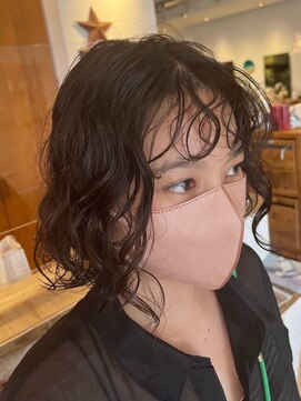 ミスト(mist) 〔mist：Yoko〕前髪パーマ/シースルーバング/ゆるふわパーマ#278