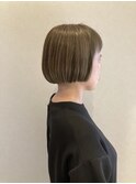 オリーブベージュ/ミニボブ