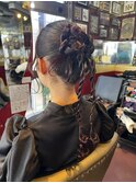 カチモリヘアアレンジ