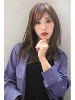 ロゼ 新大宮(ROSE)&nbsp;【ROSE】透明感カラー＿くすみベージュ＿レイヤーカット