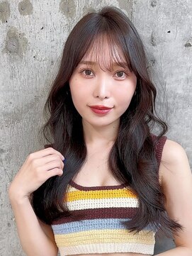 シー バイ ロンド 新宿(Sea by Lond) メルティカラー×フェミニンロング[似合わせカット/韓国]