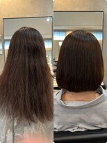 ユニコ(unico)&nbsp;髪質改善/ケラコラ/髪質改善縮毛矯正/ボブ/ミディアム/ロング