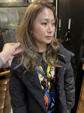 ステア メゾン(stir maison) 大人透明感グレージュ/ダブルカラー/ケアブリーチ