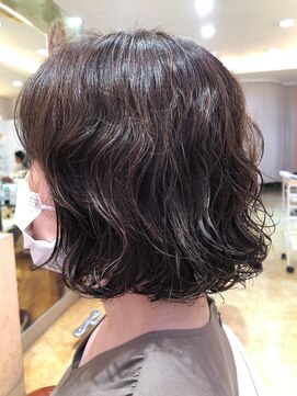 シュヴー 門前仲町(CHEVEUX) ゆるふわボブパーマ