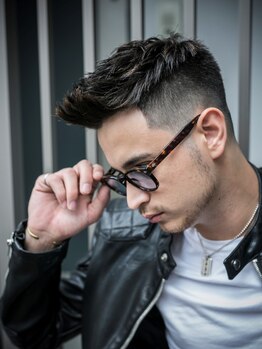 ダリーサード(DALIE third)の写真/ハンサムメンズカット ・いいムードのバーバー ・フェード/シェービング/パーマ ・JR奈良/近鉄奈良