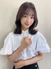 【指名料無料〇】《うねり対策*》カット+髪質改善つや前髪ストレート￥13200