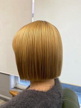 ヘアーアンドビューティーザ エフ(Hair Beauty the F) ~ 切りっぱなしボブ ~