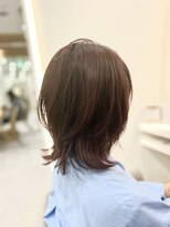 アイコニックナゴヤ(AIconic nagoya)&nbsp;ふんわり外ハネ/ミディアム/ピンクブラウン(by庄司)