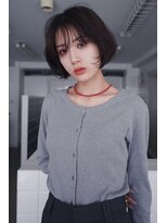 繭 パーマ風ゆるbob