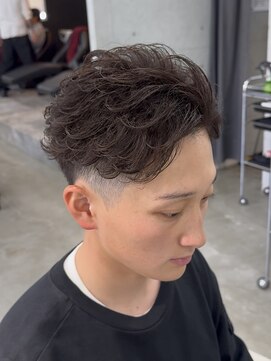 エデアンホンテン メンズサロン(EDEAN 本店 （旧：EDEAN 上通）) 熊本 フェザーパーマ メンズヘア MEN'S HAIR ショート