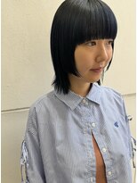 バローチェ(Barouche) 【Barouche/中島綾子】 顔周りカット ネイビーカラー 堀江