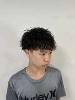 ルカル(Rukar) ツイストスパイラル ツーブロック 刈り上げ