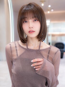 ハバナ 新宿(HAVANA) 20代30代かわいい/顔周りレイヤー/髪質改善/シースルーバング