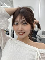 アマトウキョウ アユンチェ(AMA TOKYO×AYUNCHE)&nbsp;韓国スタイル/ナチュラルくびれへア_くびれ巻き_レイヤーカット