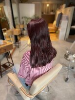 エス 大阪梅田店(es)&nbsp;大人可愛いピンクブラウンカラー