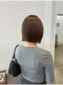 切りっぱなしボブ