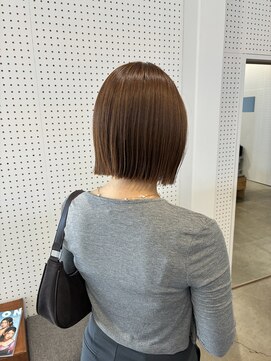 コクウ(COCU) 切りっぱなしボブ