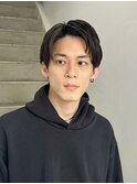 王道センターパートスタイル