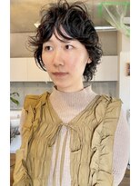 ハイジア(hygea)&nbsp;ラフウェーブくせ毛風ゆるカール☆ウルフパーマ☆マッシュウルフ