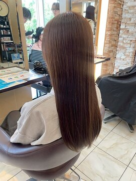 ルページ 千葉(lpage) 髪質改善/顔周りレイヤーカット/グレージュ[千葉/千葉駅]