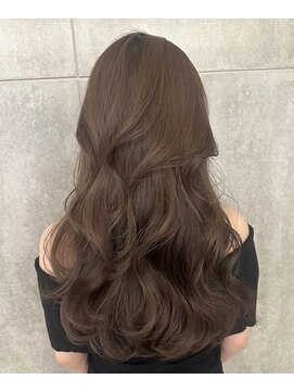 ブレス バイ ファースト 大和吉岡店(Breath by first) 【大和町美容室】イルミナ透明感グレージュブラウン&オージュア