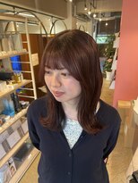 グート ヘアーメイク(gut HAIR MAKE)&nbsp;春感じるピンクブラウン