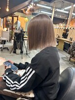 チャプター 問屋町(chapter)&nbsp;髪質改善トリートメントミルクティーブラウン韓国ヘア