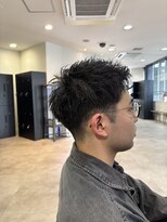 ノーム バイ アウラ(norm. by aura)&nbsp;スパイキーショート短髪メンズカットピンパーマ