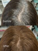 ワンマイル 八潮店(one mile) 30代40代50代◎白髪染めリタッチカラーミディアムヘア八潮