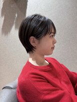 カナモロカ(CANAMO ROCA) 大人ショート/ボブ/ダークグレージュ/髪質改善/ブリーチなし