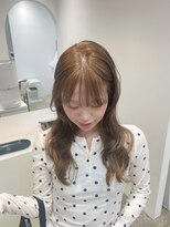 フィット ヒュー 千葉(fit hue) イメチェン/ピンクベージュ/アンブレラカラー/前髪/千葉