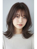レフラム 獨協大学前店(le:fro:m) 外はねミディアム/レイヤーカット/獨協大学前