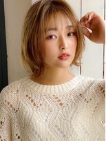 アグ ヘアー イロア 都島店(Agu hair iroa)&nbsp;《Agu hair》大人かわいい ショートヘア シースルーバング