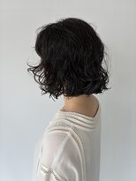 ヘアデザイン アンジェロ(Hair Design Angelo)&nbsp;クセ毛風ふわふわパーマ/20代/30代/40代
