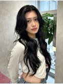 ブリーチなし透明感カラーグレージュケアカラーレイヤー