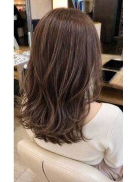 ヘアサロン ビビット 志紀店(VIVIT) 外ハネレイヤー×コテ巻き