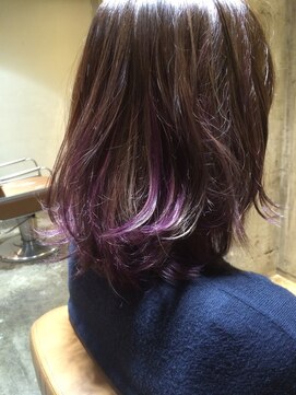 サロンドミルク 原宿(salon de MiLK) 【サロンドミルク原宿】アクセサリーカラー×グレープ