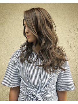 ワエン(WAEN) グレージュハイライト