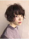 柔らかマッシュヘア