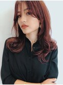 夏カラー/大人可愛い/モテ髪カタログ/小顔/ウルフカット